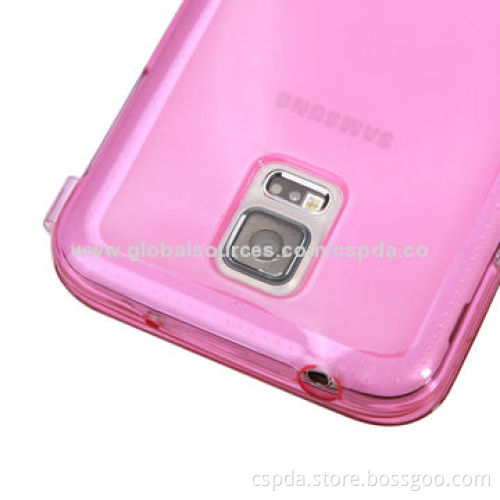 Fast Deadline Folio Style TPU Mobile Phone Case for Samsung Galaxy S5, Different Colors Welcomed